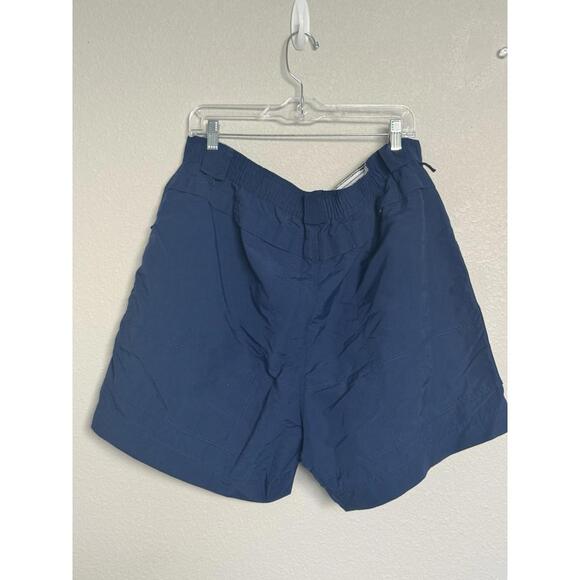 AFTCO Fishing Shorts Mens Size 46 Blue‎ Nylon Utility Cargo Pockets Outdoor - Picture 2 of 7